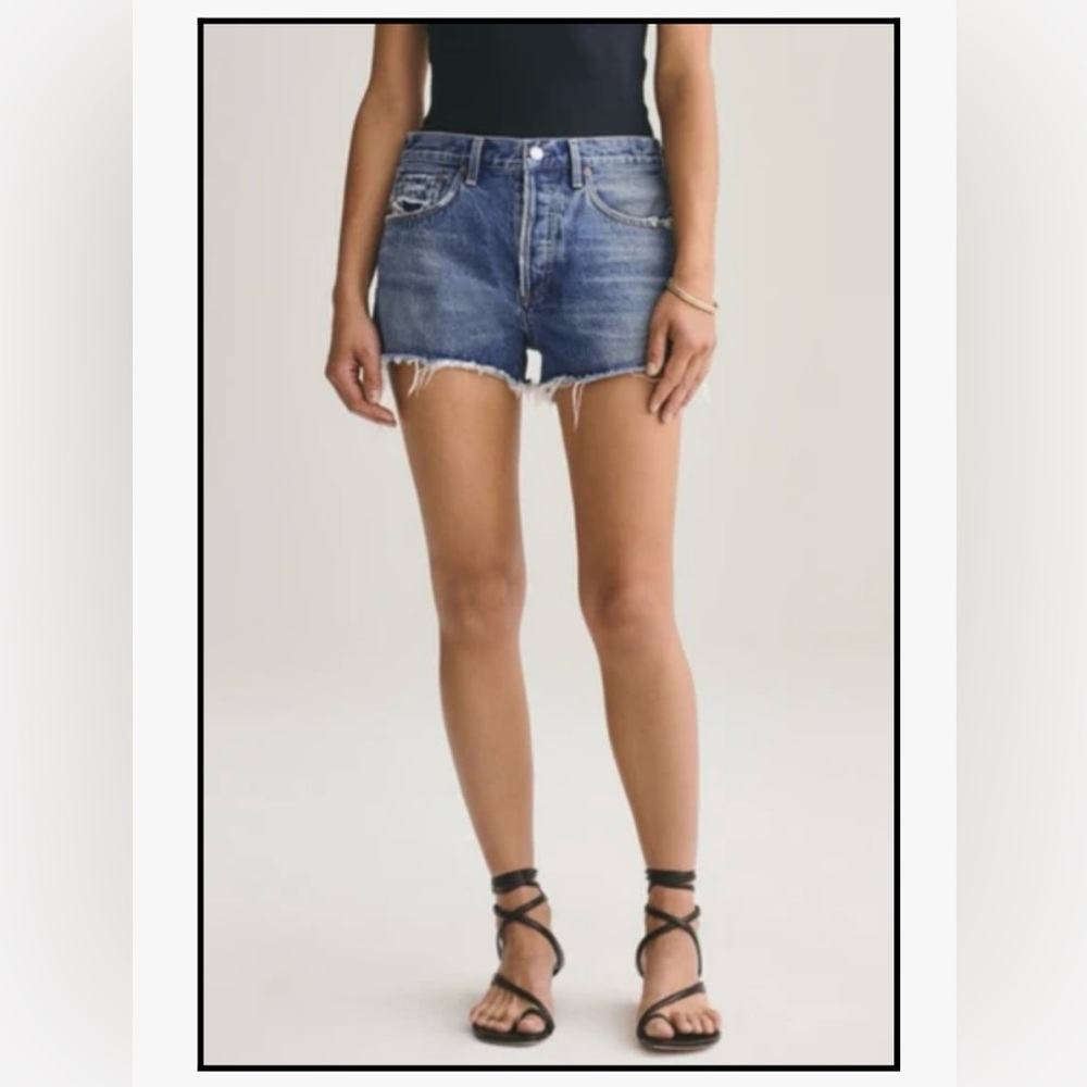 Agolde Parker Vintage Cutoff Short - Lowkey